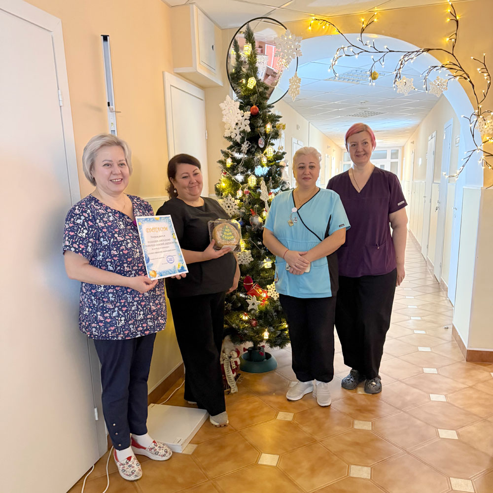 Победители в конкурсе на лучшую новогоднюю ёлку