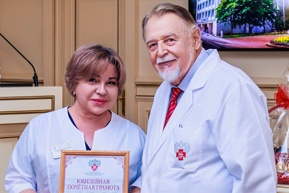 Награждение Александры Николаевны Добровольской