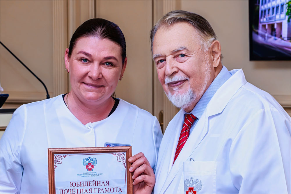 Награждение Юлии Викторовны Орловой