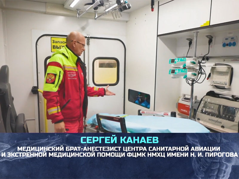 Пироговский Центр принял участие в съемках специального выпуска телеканала «Звезда», посвящённого Международному дню медицинской сестры
